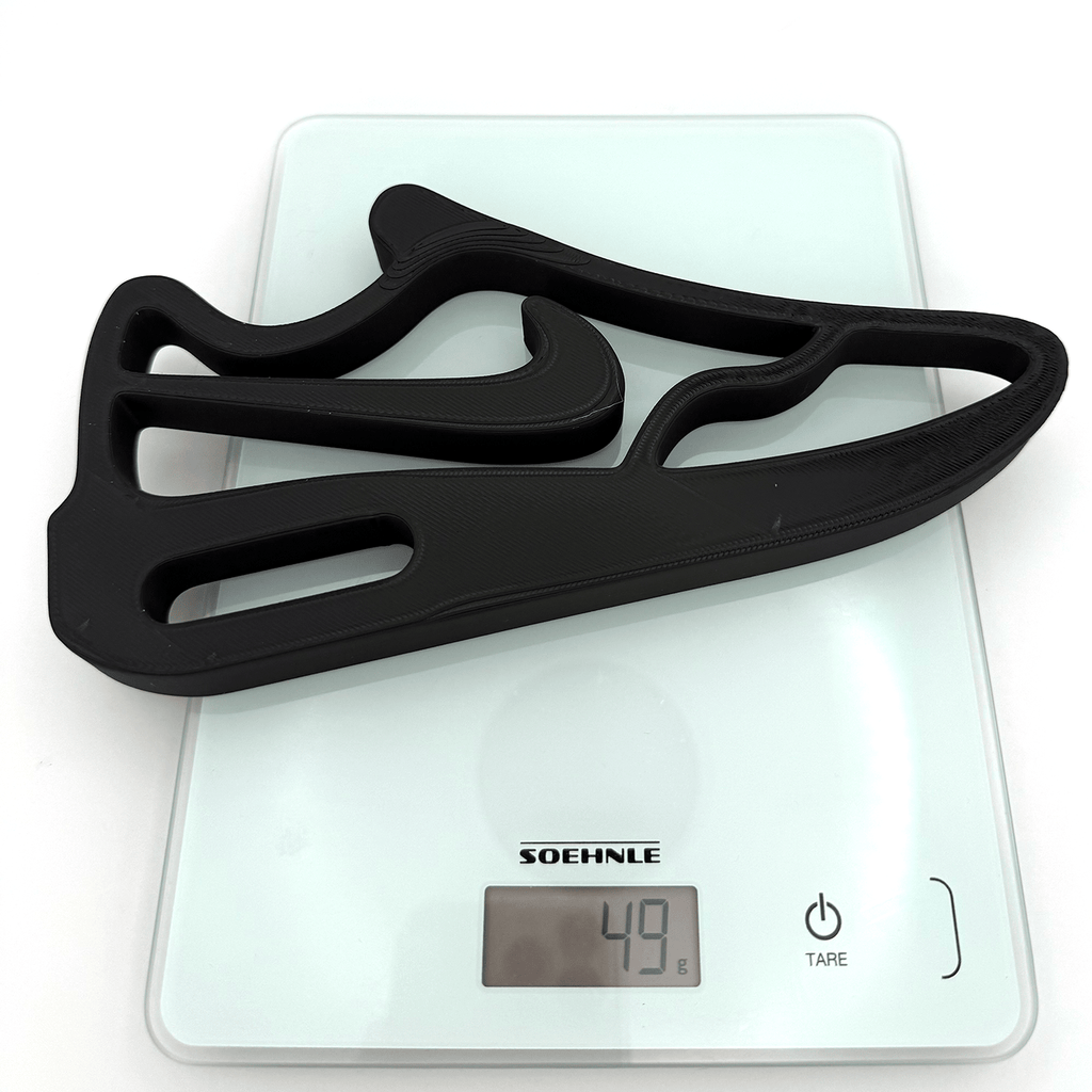 Nike Air Max decoratie – Minimalistische sneaker silhouette - 3dbende