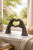 Open Handen Decoratie met Hart – Afscheid Cadeau voor Collega of Medewerker - 3dbende