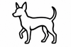 Pinscher decoratie - 3dbende