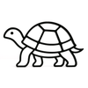 Schildpad decoratie - 3dbende