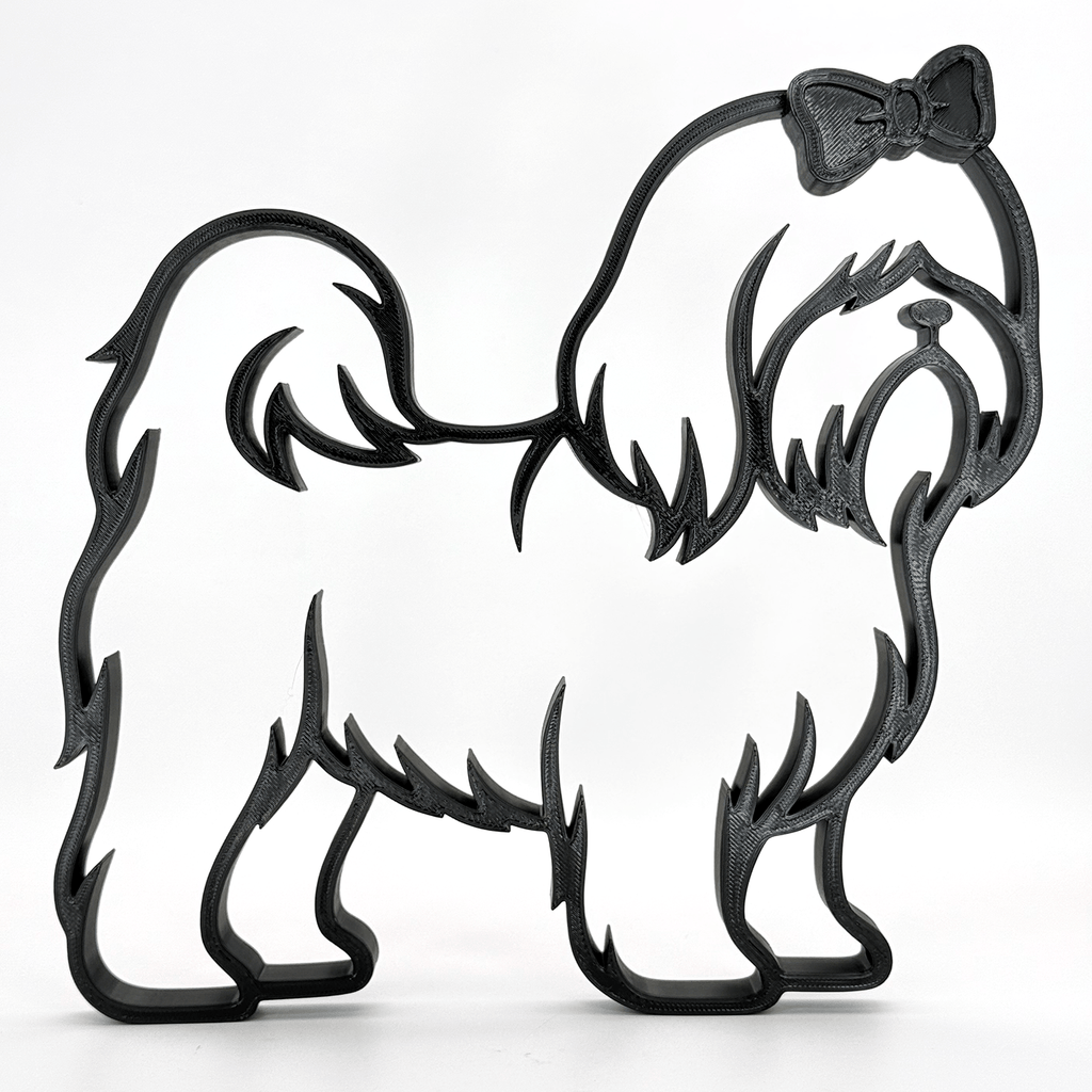 Shih Tzu decoratie - 3dbende