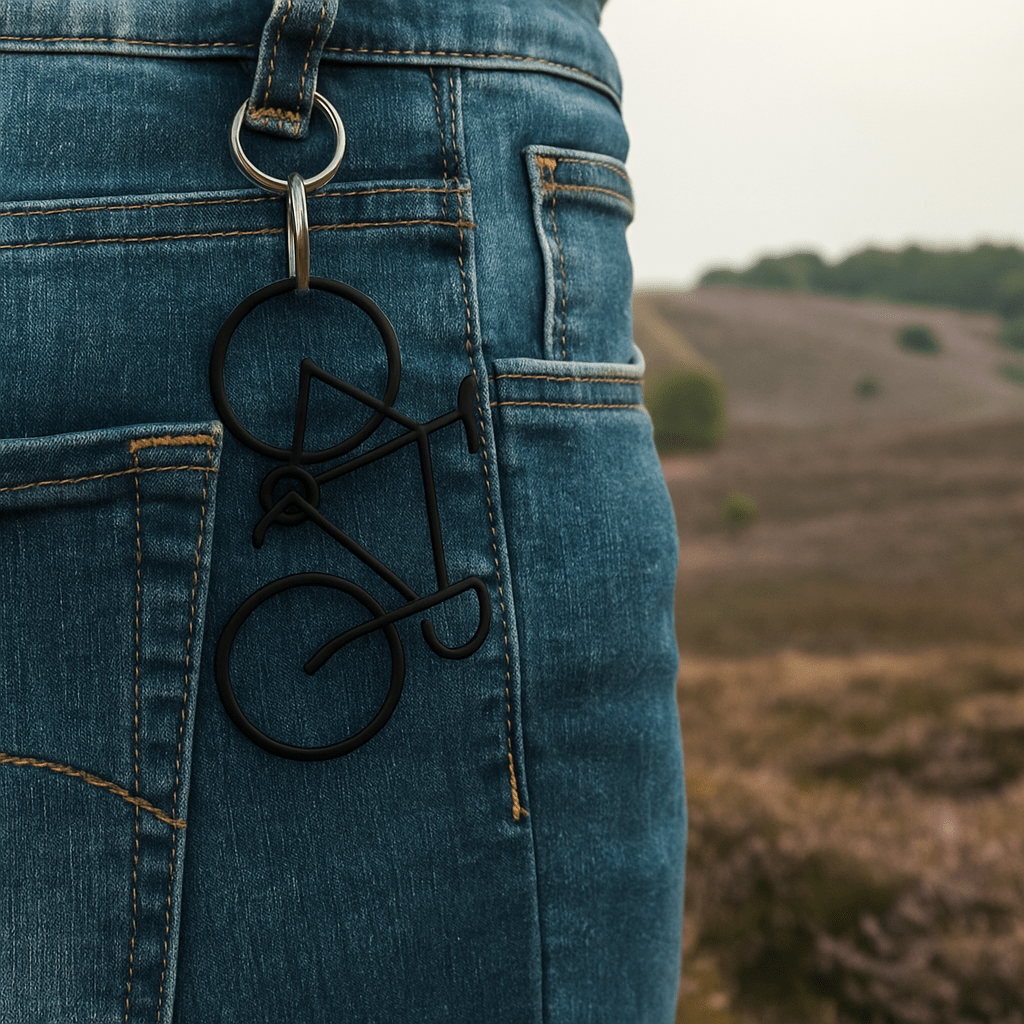 Sleutelhanger Fiets – Voor de Liefhebber van Twee Wielen - 3dbende