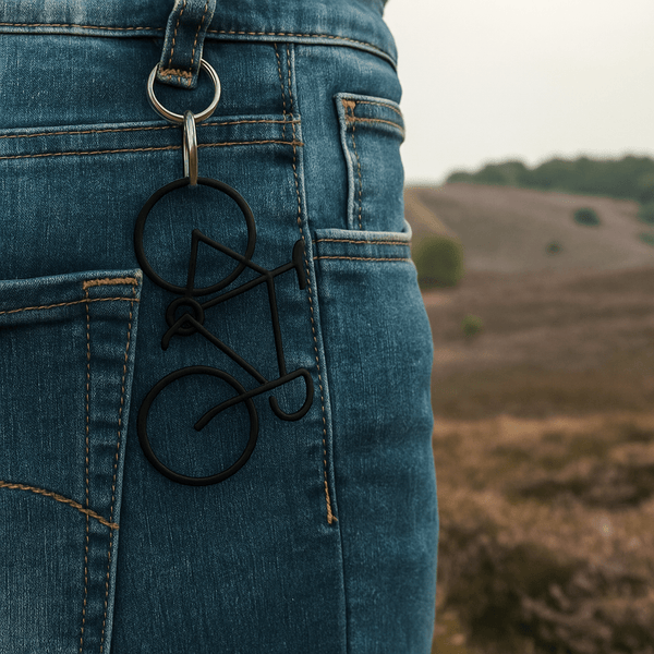 Sleutelhanger Fiets – Voor de Liefhebber van Twee Wielen - 3dbende