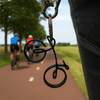 Sleutelhanger Racefiets/wielrennersfiets - 3dbende