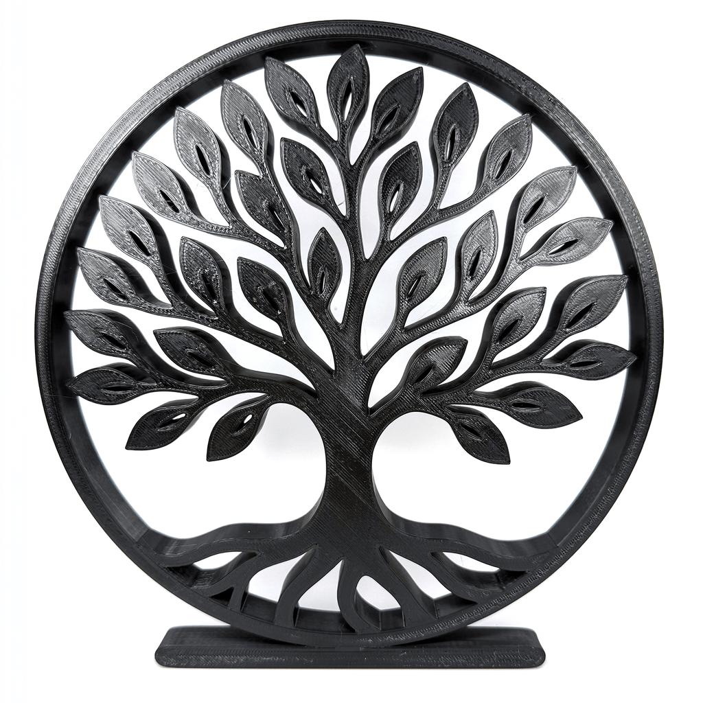 Staande decoratie levensboom/tree of life - 3dbende