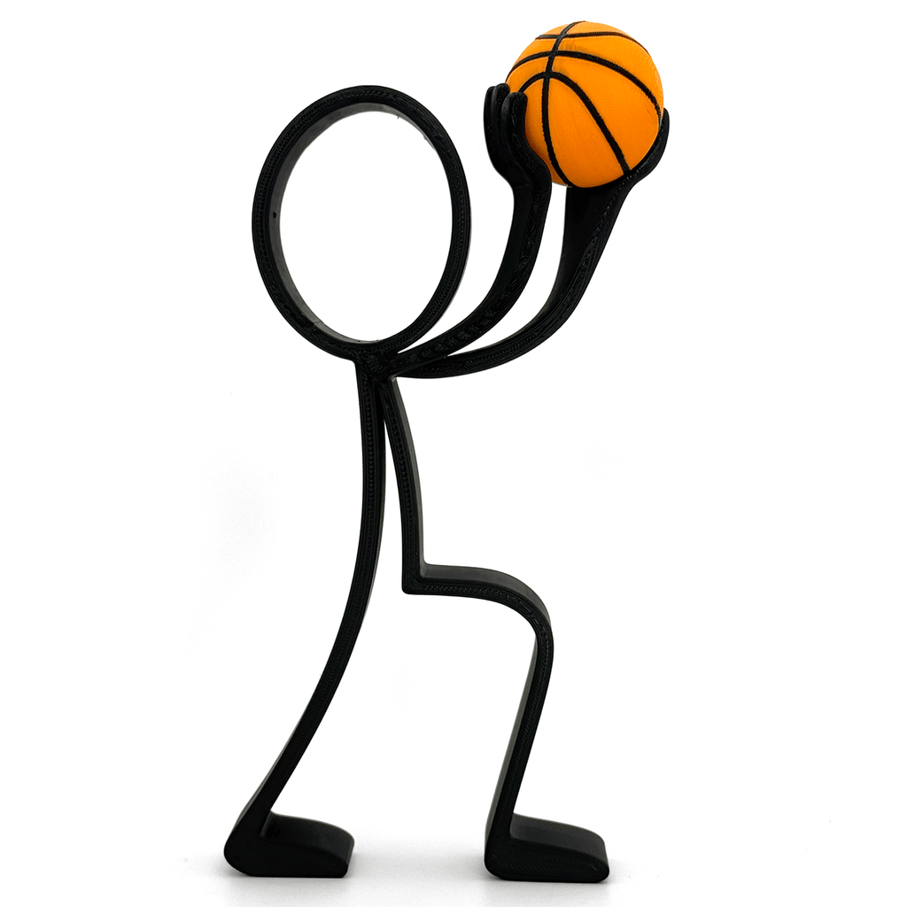 Stickyman Basketballer - 3dbende