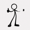Stickyman Bedankt – Persoonlijk bedankje - 3dbende