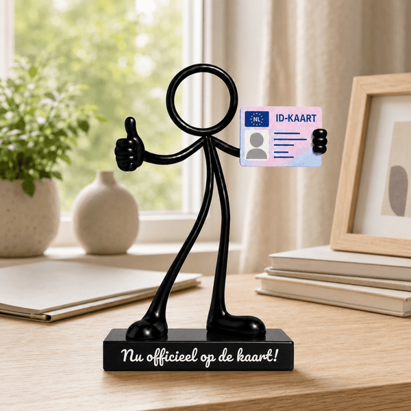 Stickyman Bedankt – Persoonlijk bedankje - 3dbende