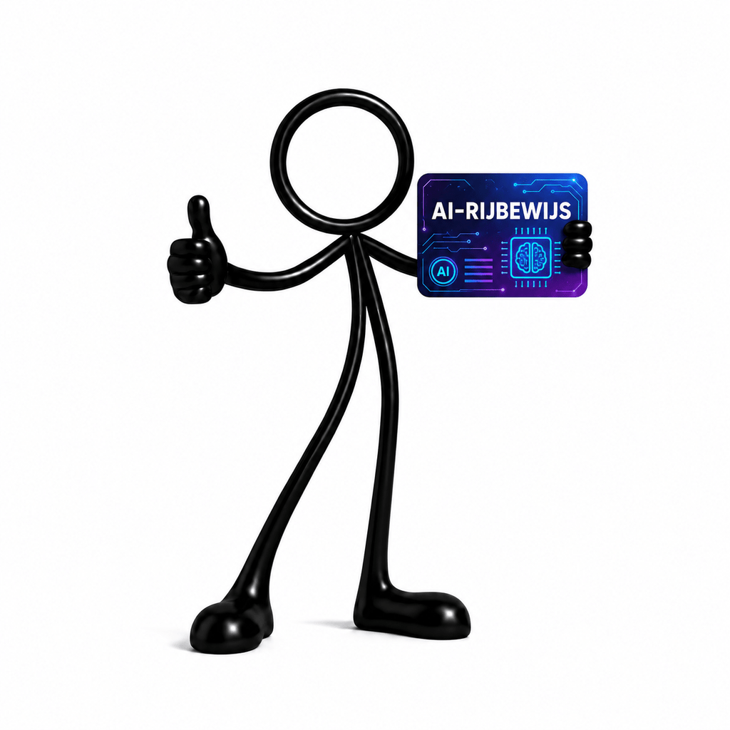 Stickyman Bedankt – Persoonlijk bedankje - 3dbende