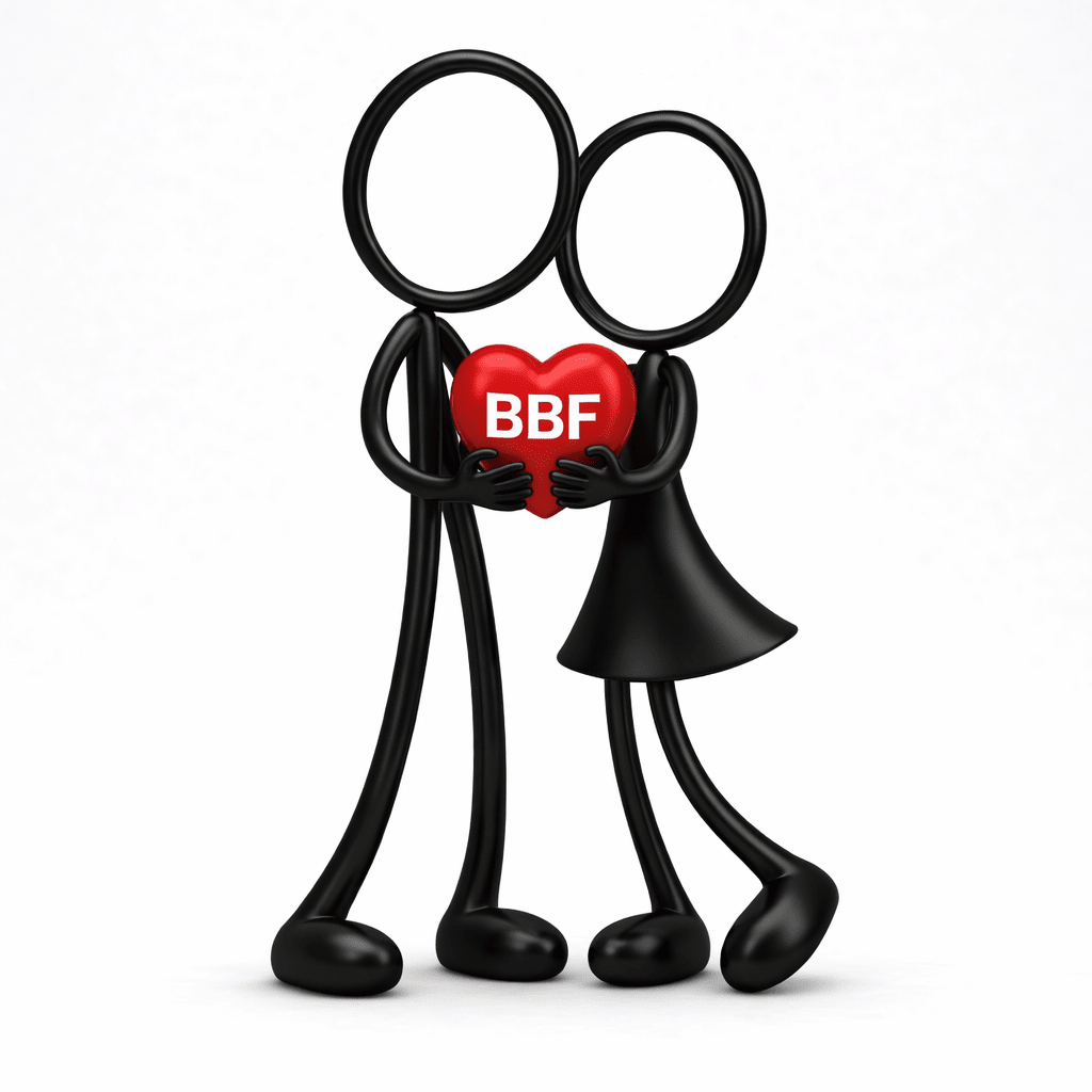 Stickyman BFF Duo (2 personen) - 3dbende