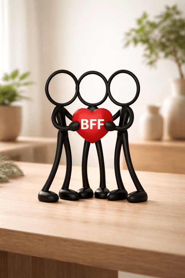 Stickyman BFF Trio (3 vrienden) - 3dbende