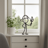 Stickyman Brandweerman decoratie - 3dbende