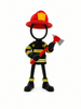 Stickyman Brandweerman – Limited Edition - 3dbende