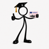 Stickyman Vaarbewijs gehaald