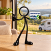 Stickyman camper in bijpassende sfeer