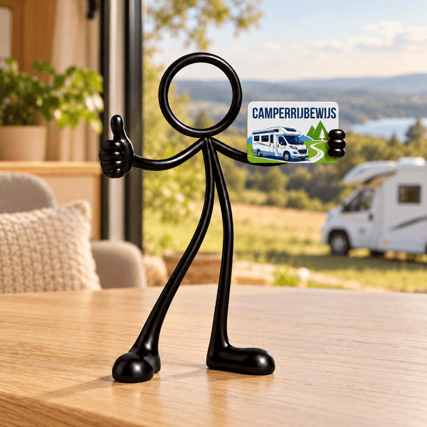 Stickyman camper in bijpassende sfeer