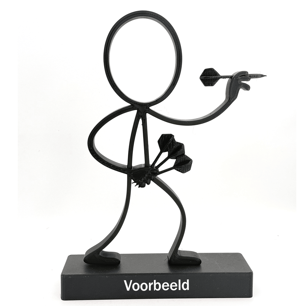Stickyman Dartspeler - 3dbende