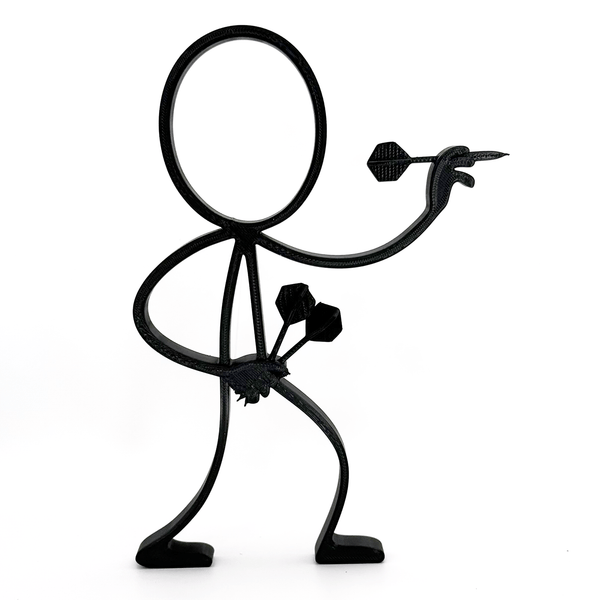 Stickyman Dartspeler (voor een zacht prijsje) - 3dbende