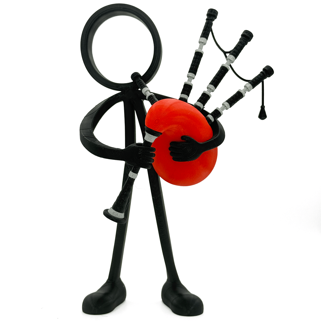 Stickyman Doedelzakspeler - 3dbende