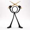 Stickyman Drummer Decoratie - 3dbende