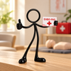 Stickyman EHBO in passende sfeer