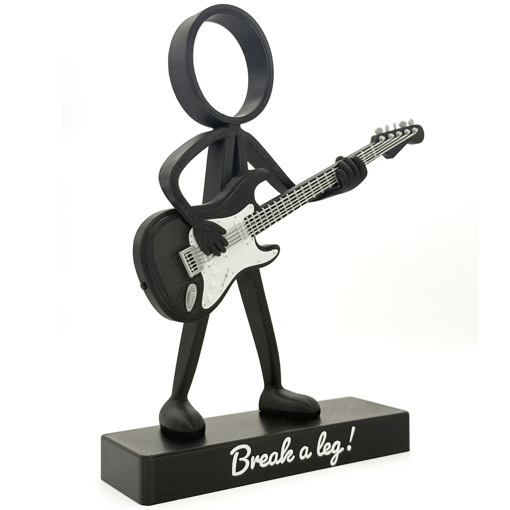 Stickyman Elektrische Gitarist - 3dbende