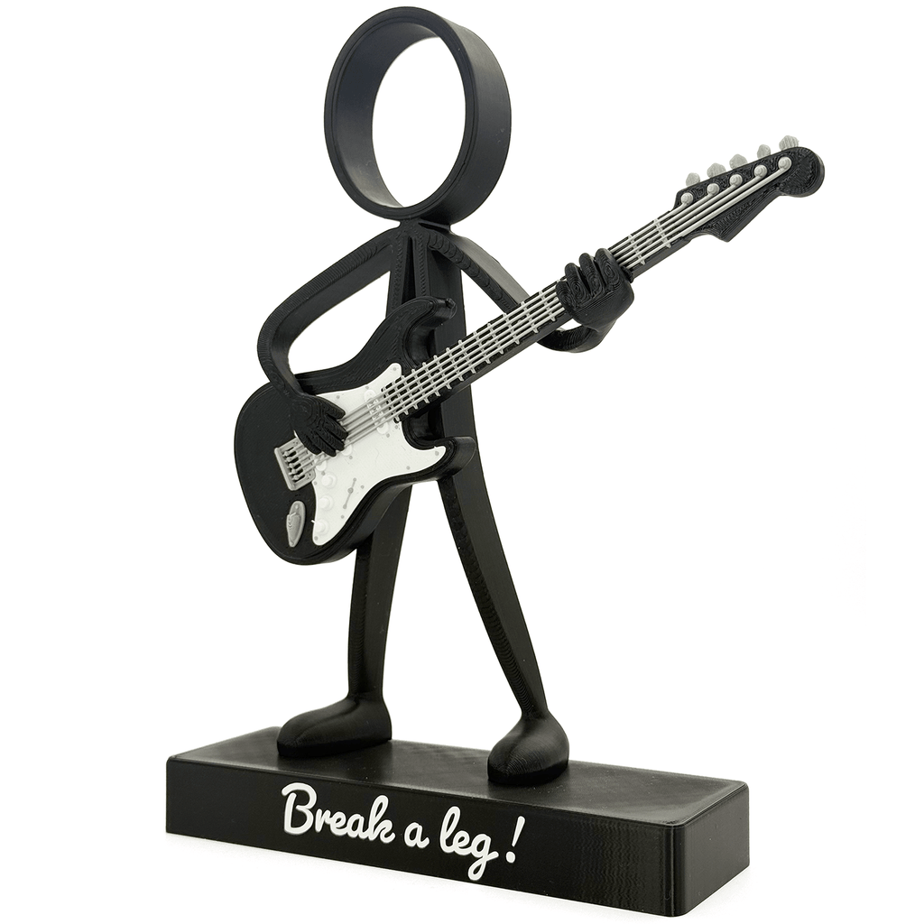 Stickyman Elektrische Gitarist - 3dbende