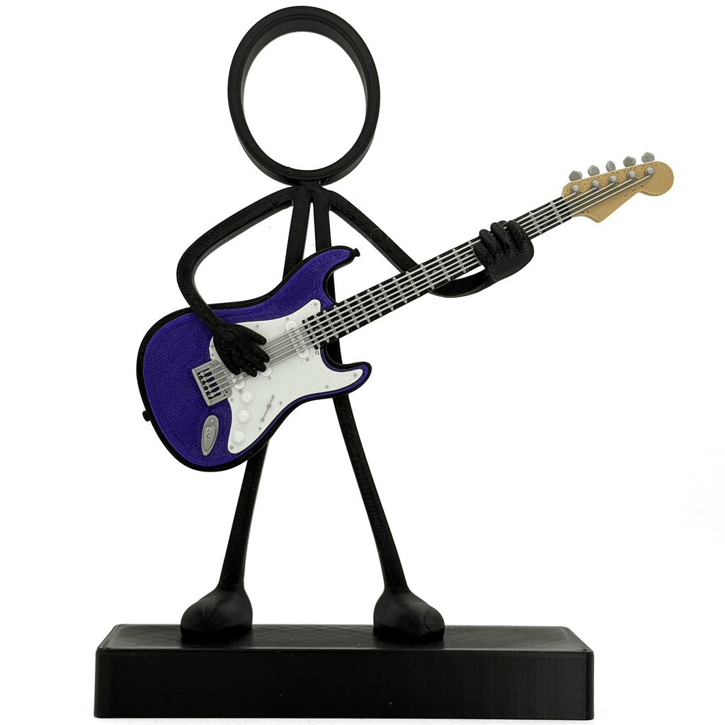 Stickyman Elektrische Gitarist - 3dbende