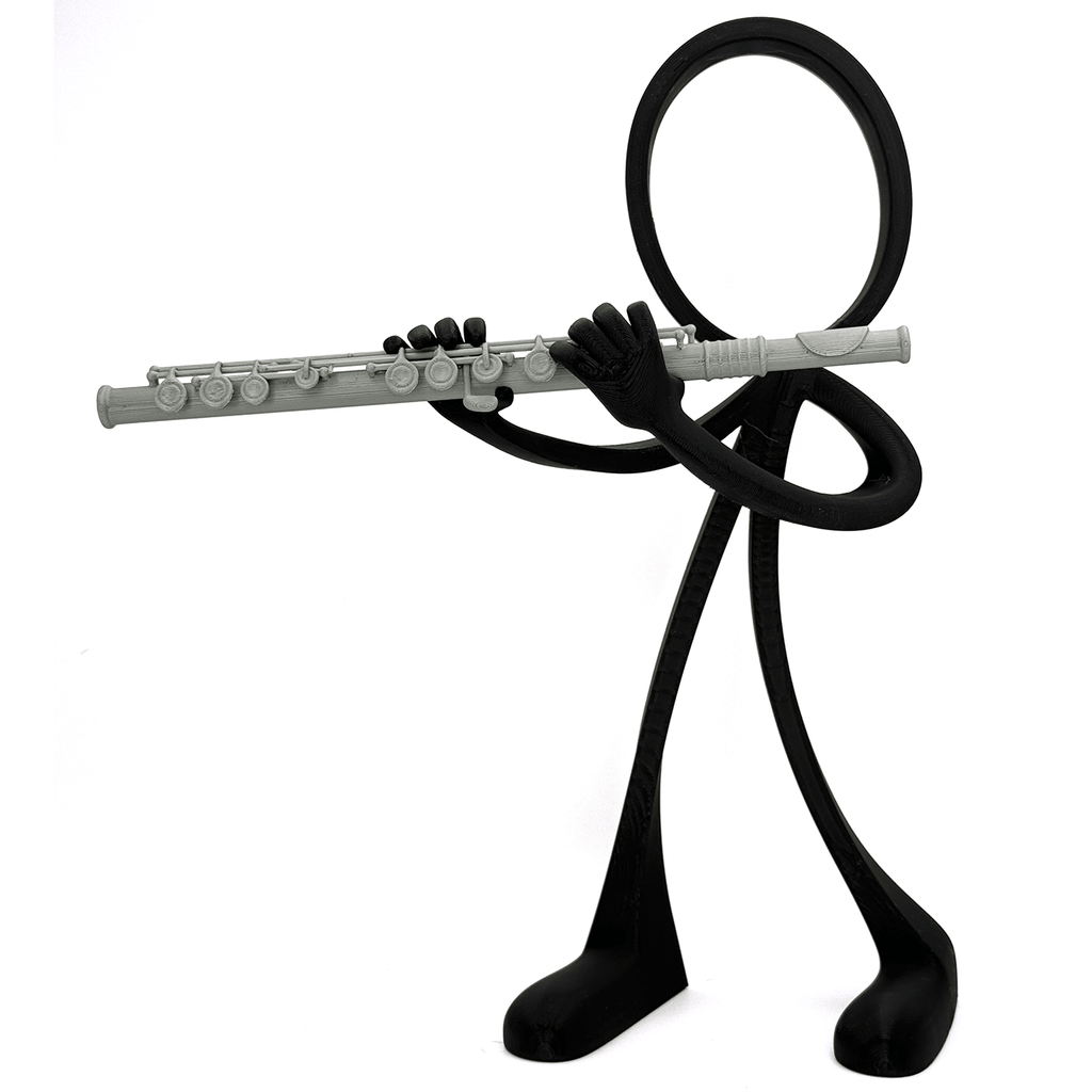 Stickyman Fluitist (voor een zacht prijsje) - 3dbende
