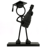 Stickyman Geslaagd met Champagne – Minimalistische Diploma Decoratie - 3dbende