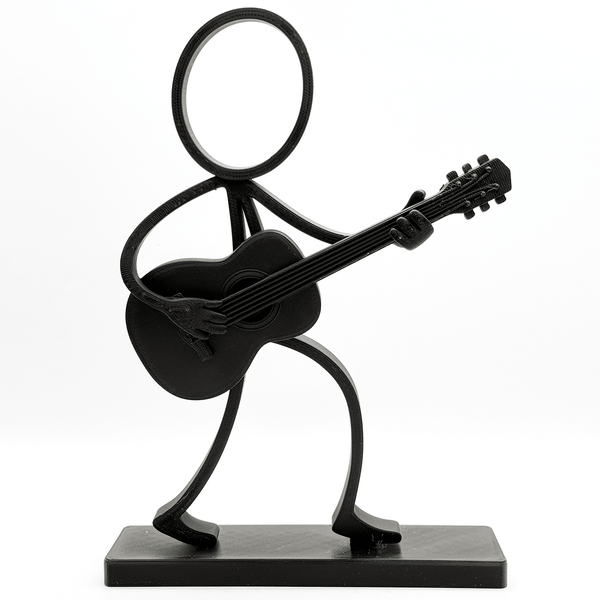 Stickyman Gitarist Decoratie – (voor een zacht prijsje) - 3dbende