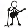 Stickyman Gitarist met Microfoon - 3dbende