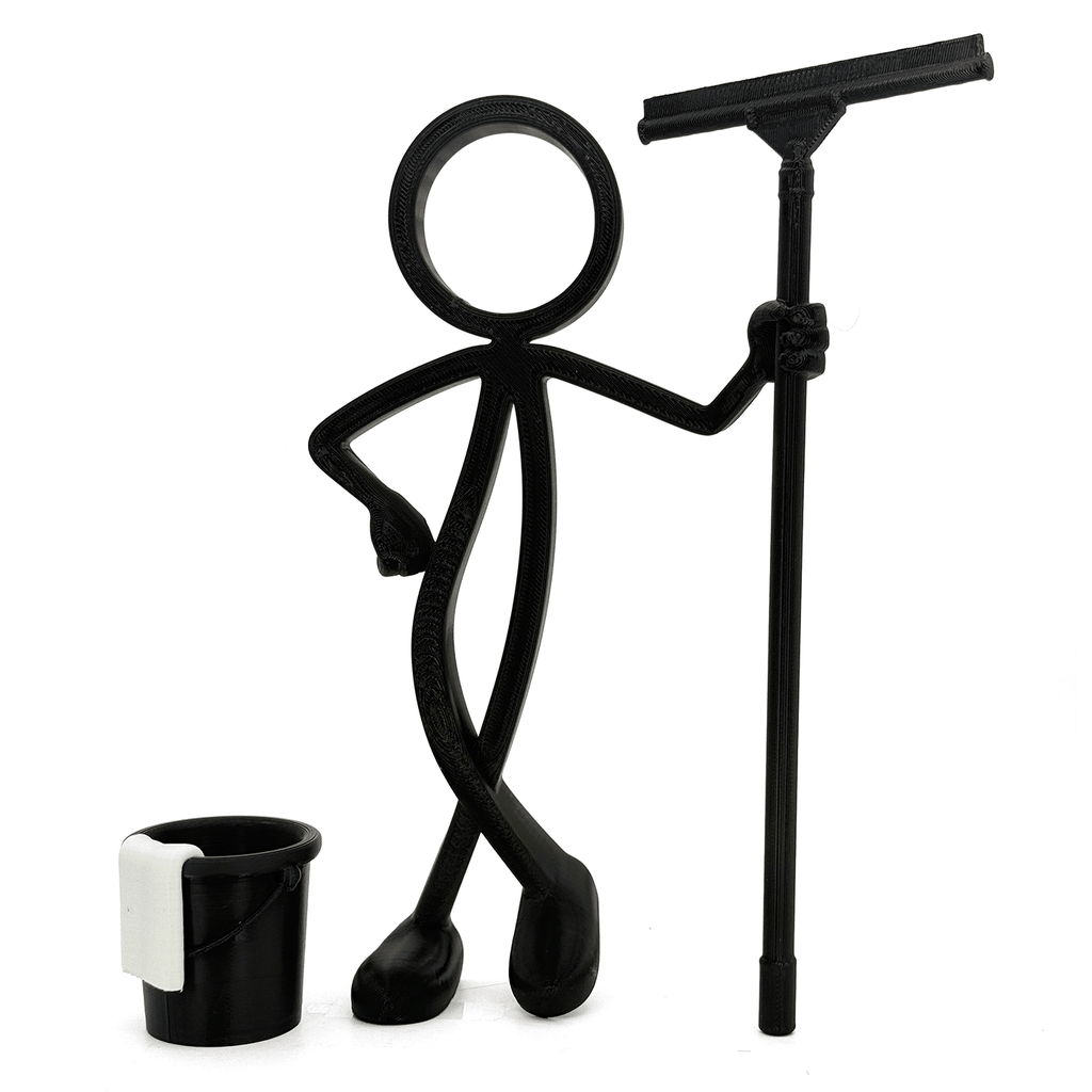 Stickyman Glazenwasser met Wisser & Emmer - 3dbende
