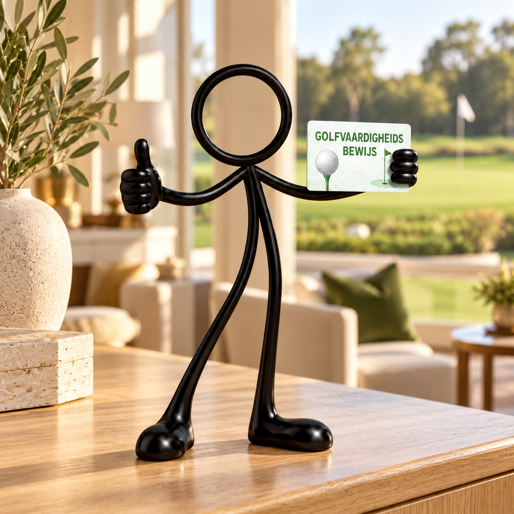 Stickyman GOLF in passende sfeer