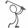 Stickyman Golfer - 3dbende