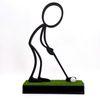 Stickyman Golfer met putter – Het perfecte moment van Putten - 3dbende
