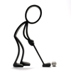 Stickyman Golfer met putter – Het perfecte moment van Putten - 3dbende