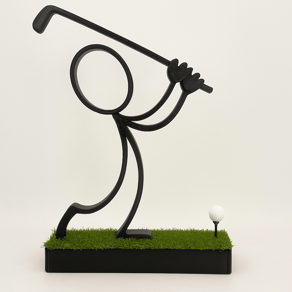 Stickyman Golfer speciale editie - 3dbende