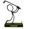 Stickyman Golfer speciale editie - 3dbende