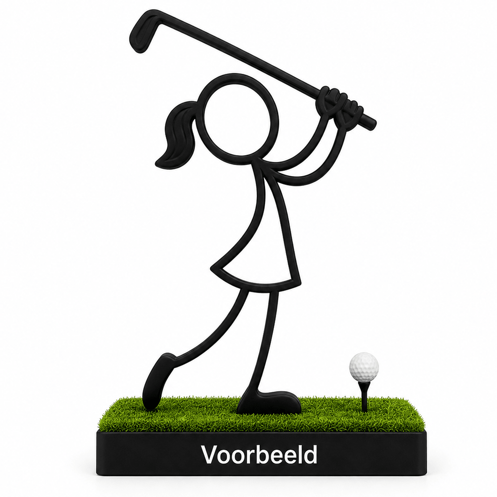 Stickyman Golfster speciale editie - 3dbende