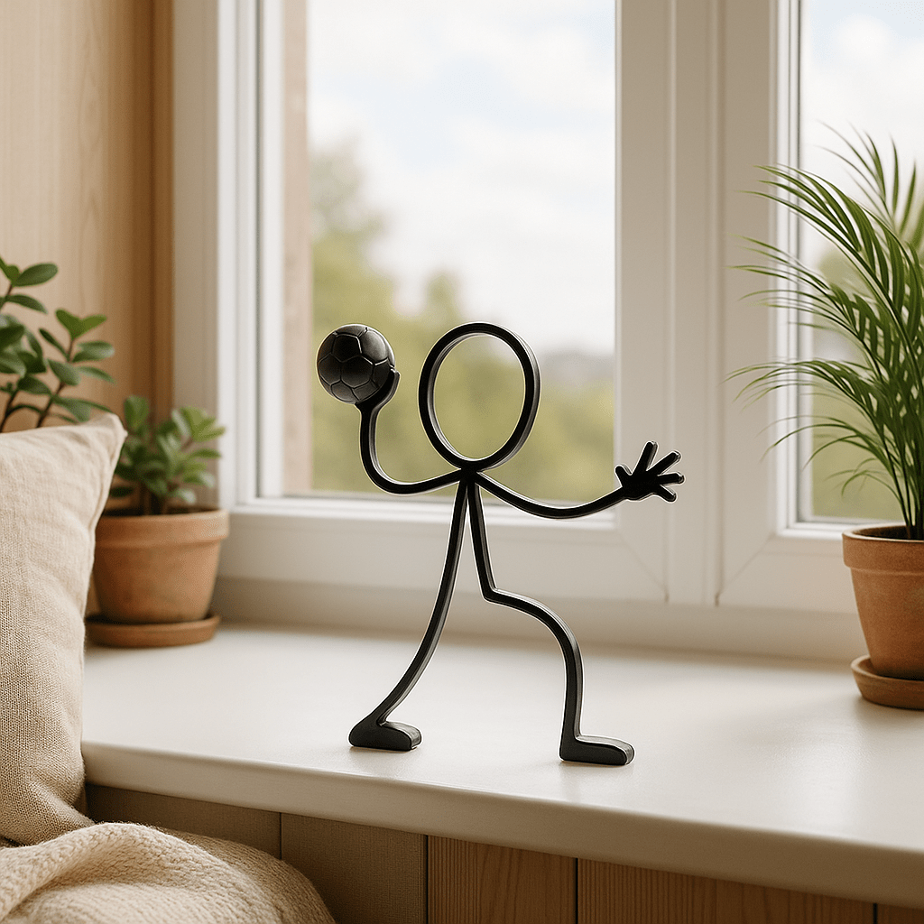 Stickyman Handballer - 3dbende