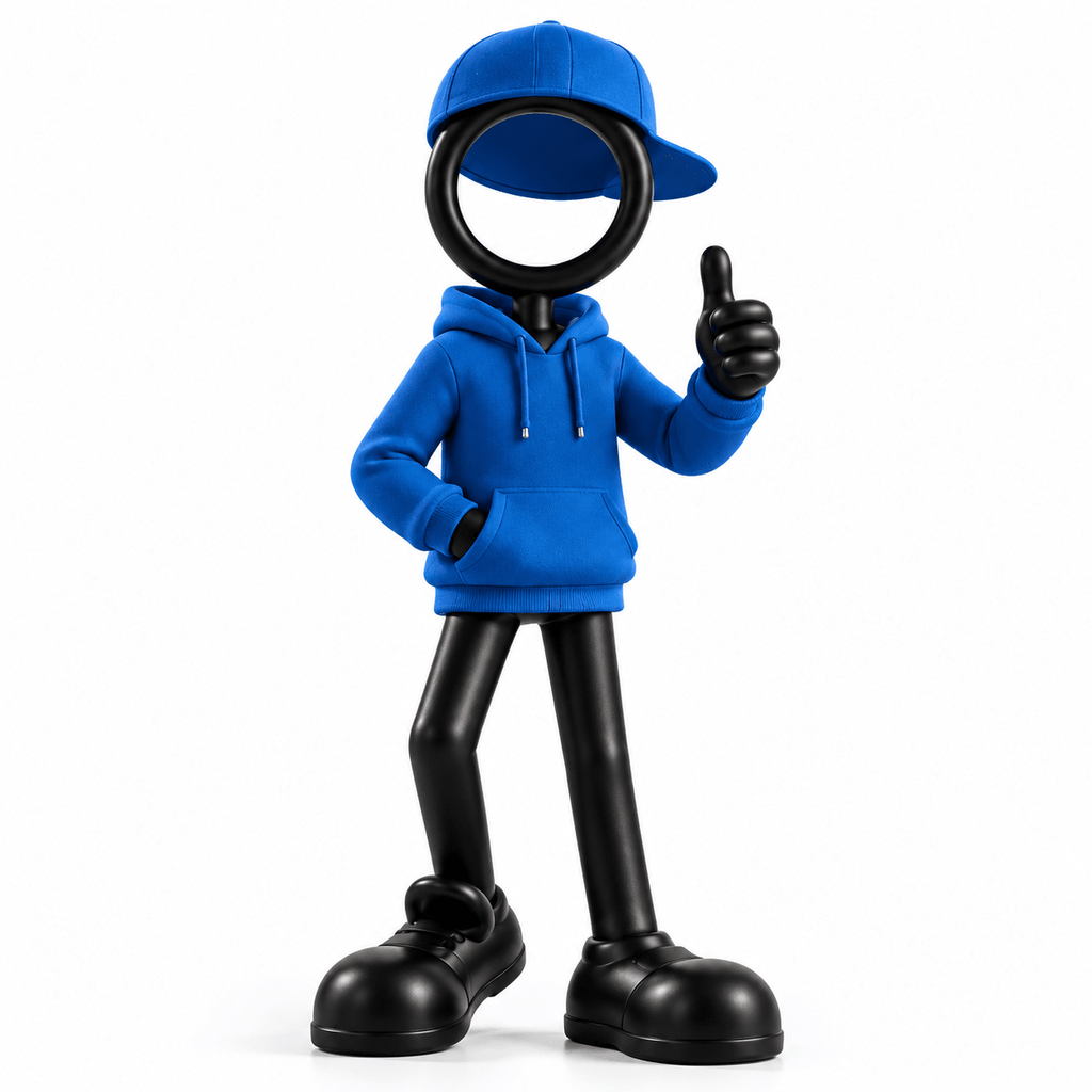 Stickyman Influencer – cadeau voor content creator - 3dbende