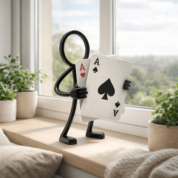 Stickyman Kaartspeler - 3dbende