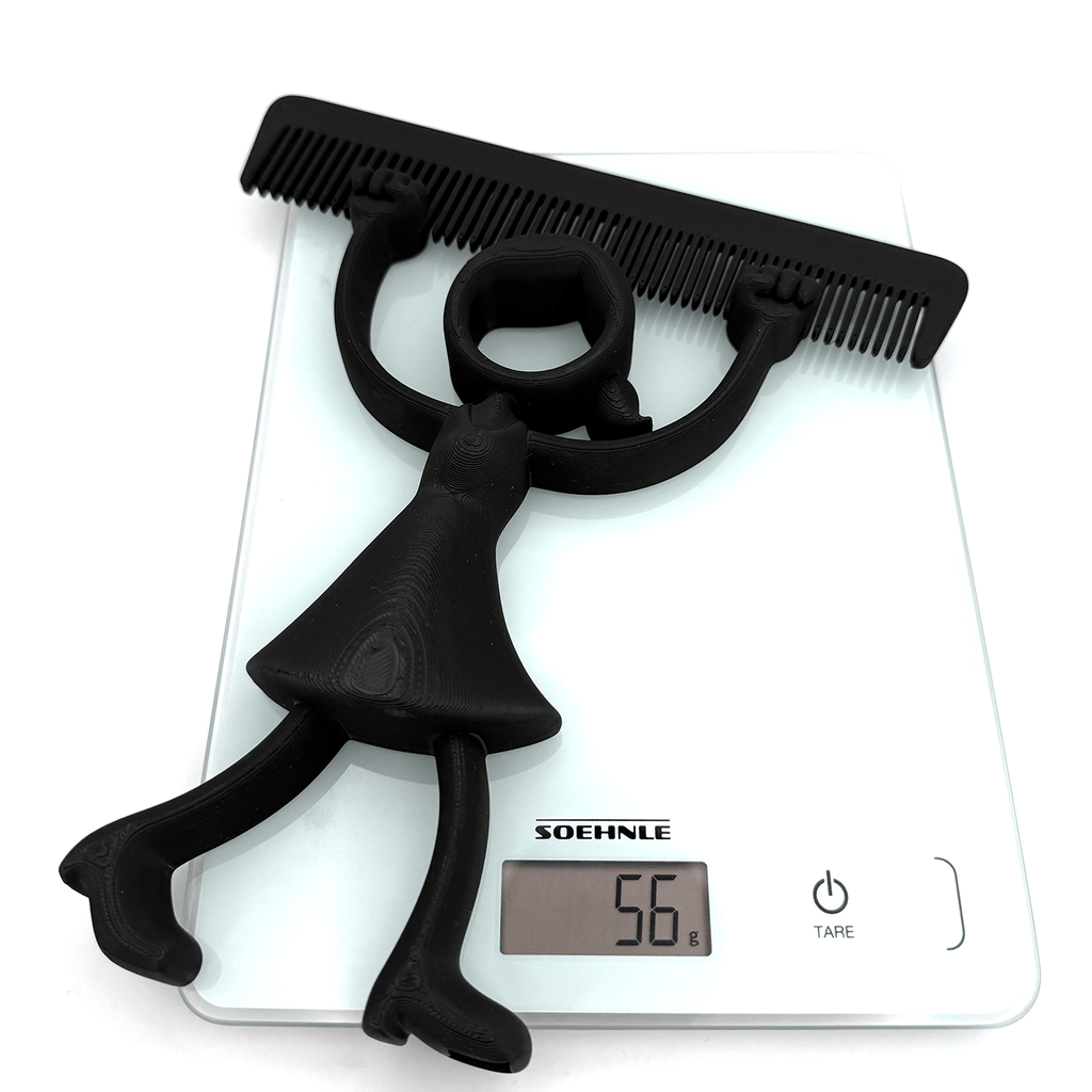 Stickyman Kapster met Grote Kam - 3dbende
