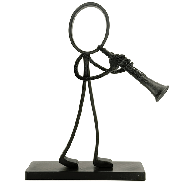 Stickyman Klarinettist - 3dbende