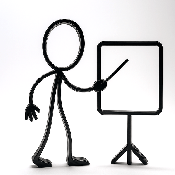 Stickyman Leraar / Instructeur / Spreker – Duidelijk & To the Point - 3dbende