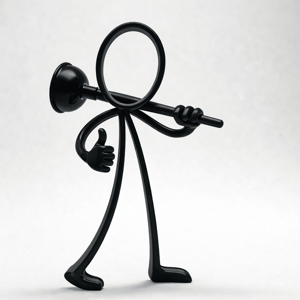 Stickyman Loodgieter – Met Ontstopper - 3dbende