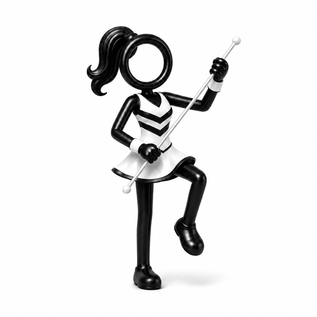 Stickyman Majorette - 3dbende