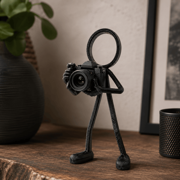 Stickyman Mannelijke Fotograaf - 3dbende