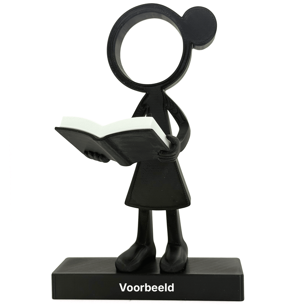 Stickyman Meester / Juf - 3dbende